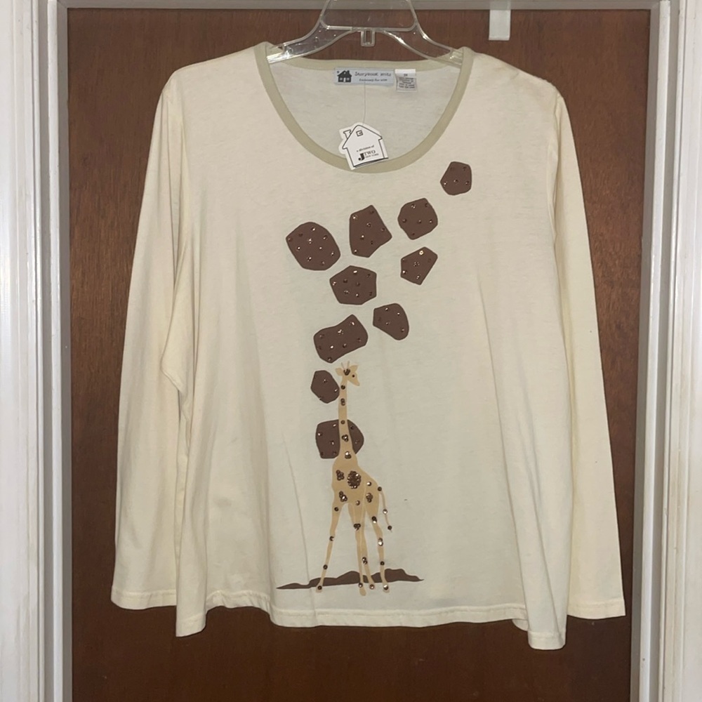 Storybook knits NWT Giraffe shirt